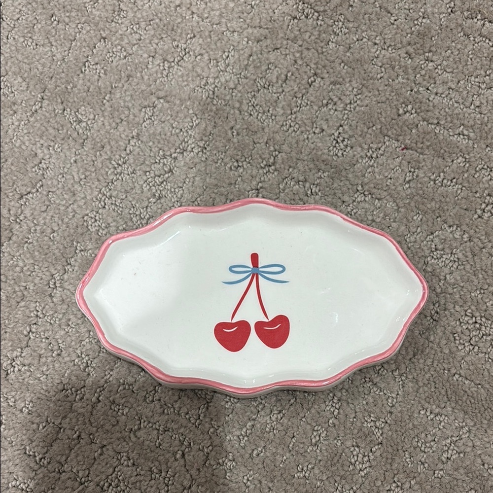 Cherry Design Trinket Dish